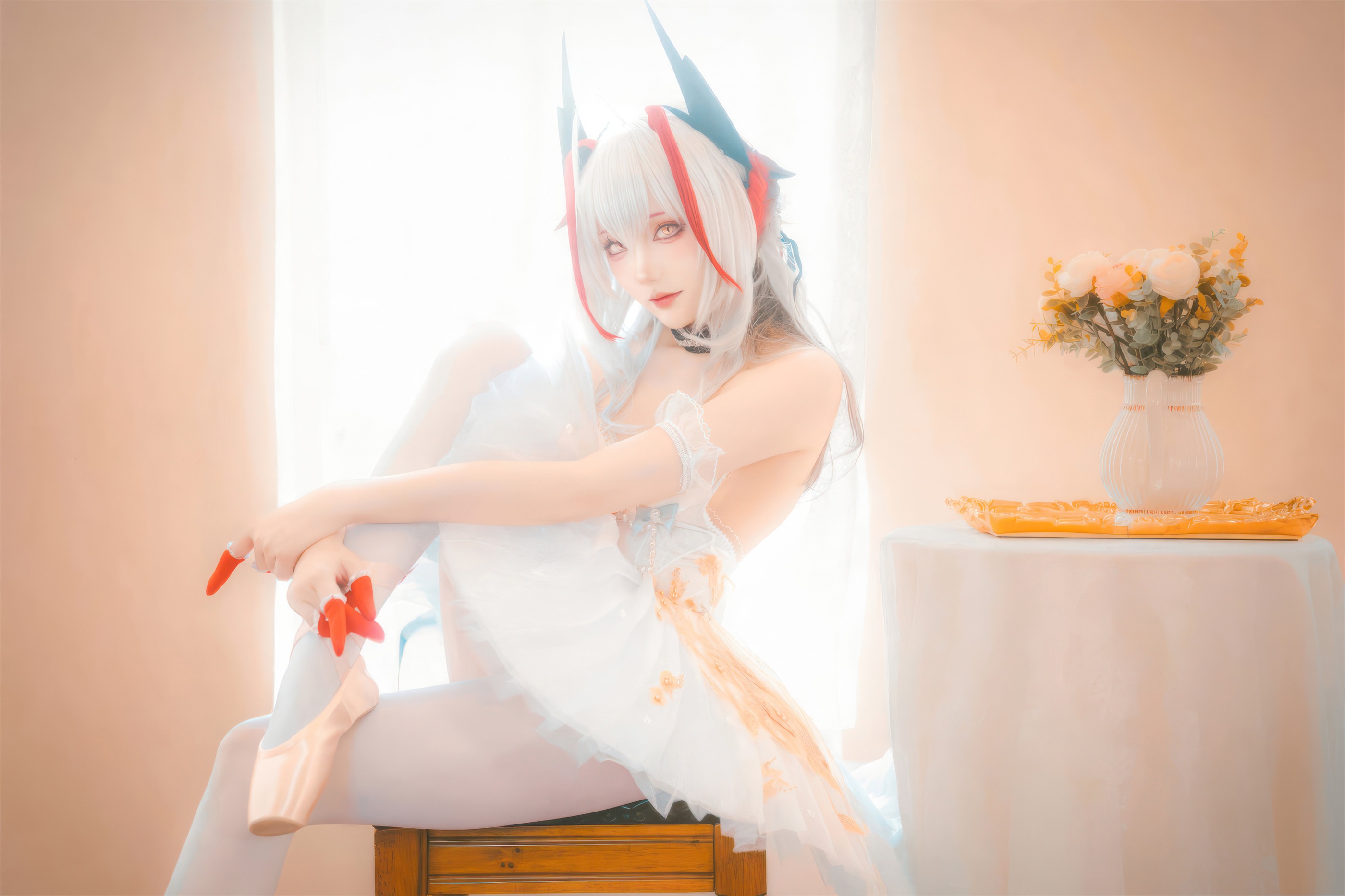 图片[1]-瓜希酱 – NO.093 明日方舟 W芭蕾[16P]-XikXak